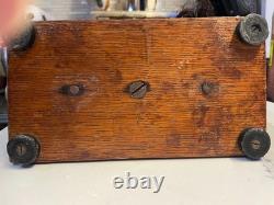 Antique Crow Native American Indian Split Buffalo Horn Bonnet early 19th Century