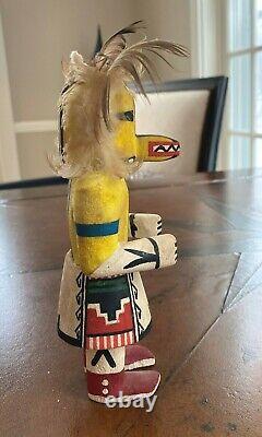 Antique NATIVE AMERICAN HOPI Rare Chipmunk Runner KATCHINA DOLL Early 1900s
