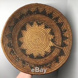 Antique Native American EARLY Wedding Basket Navajo Coil Basket