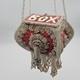 Antique Native American Early 1900s Beaded Whimsey Purse Or Hanging Box