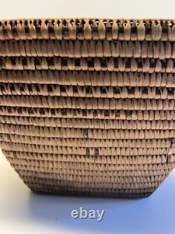 Antique Native American Indian Lillooett Basket Late 1880's to Early 1900s