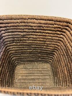 Antique Native American Indian Lillooett Basket Late 1880's to Early 1900s