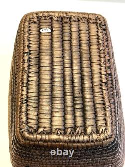 Antique Native American Indian Lillooett Basket Late 1880's to Early 1900s