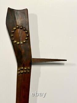 Antique Native American Indian Warriors Club Weapon 1880s to Early 1900s