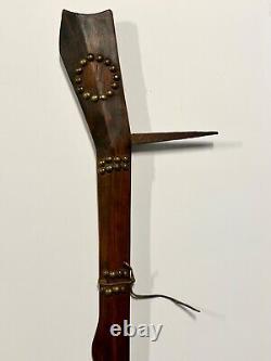 Antique Native American Indian Warriors Club Weapon 1880s to Early 1900s