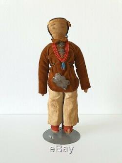 Antique Native American Navajo Doll Late 19th or early 20th Century