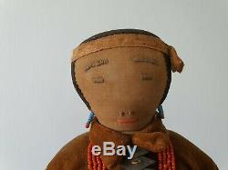 Antique Native American Navajo Doll Late 19th or early 20th Century