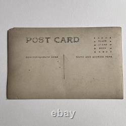 Antique RPPC Photograph Postcard Prop Car Young Men Indigenous Native American