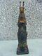 Antique Totem Pole Carved Titus Campbell Early Piece