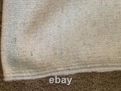 Antique vtg Early 20th Century Native American Navajo wool rug poncho Textile