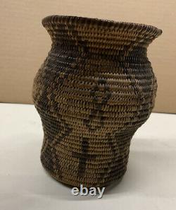 Apache Coiled Pictorial Olla Native American Made Early 1900s