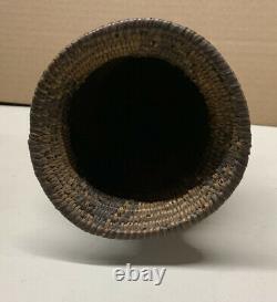 Apache Coiled Pictorial Olla Native American Made Early 1900s