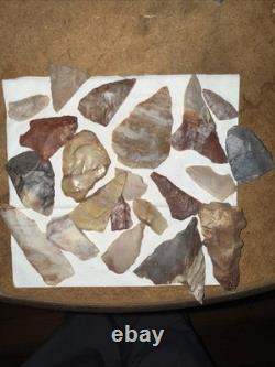 Arrowheads Knives And Other Unique Artifacts Made By Cherokees