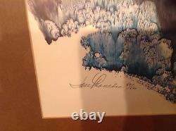 Artist Jane Mauldin Native American Signed An Number Print Early Work 70's