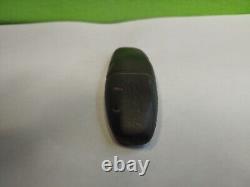 Authentic Black hardstone Grooved early Archaic Bar weight from Racine Wi