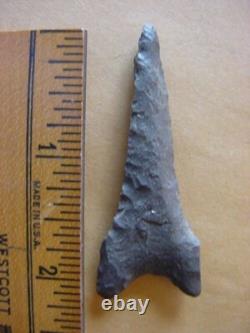 Authentic Dalton Drill, Early Archaic, 10,000-9200 B. P. Found In Missouri