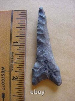 Authentic Dalton Drill, Early Archaic, 10,000-9200 B. P. Found In Missouri