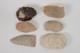 Authentic Early Man Artifacts Set Of 6 Stone Blades 5000-9000 Bp