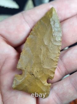 Authentic Smoker Early Archaic Cache River Arkansas Arrowhead Artifact