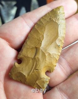Authentic Smoker Early Archaic Cache River Arkansas Arrowhead Artifact