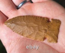 Authentic Smoker Early Archaic Cache River Arkansas Arrowhead Artifact