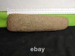 Authentic early archaic Hardstone Granite celt large size personal find Mi