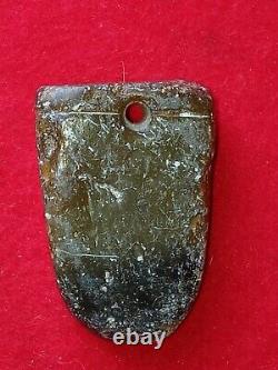 Awesome Rare 1 5/8 California Jade Native American Pendant Guaranteed