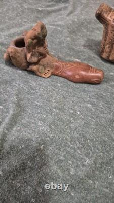 Aztec Indian Pottery Early 1900's