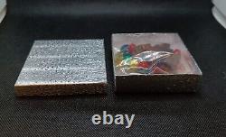 Bakelite Wooden Vintage Native American Tribal Motif Brooch Pin Early Plastic