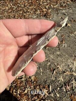 Beautiful Ancient Authentic Cobbs Arrowhead From Missouri