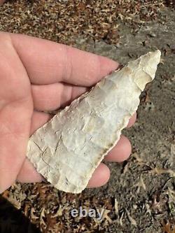 Beautiful Ancient Authentic Cobbs Arrowhead From Missouri