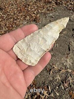 Beautiful Ancient Authentic Cobbs Arrowhead From Missouri