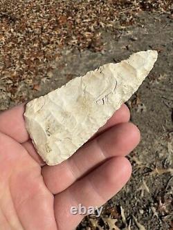 Beautiful Ancient Authentic Cobbs Arrowhead From Missouri