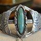 Bell Trading Post Early Large Turquoise Bracelet A21