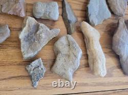 Bird Effigy Hand Table Native American Indian Stone, Artifacts, Tools. Rock Art