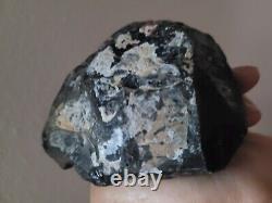 Black & Red Obsidian Native American Stone Effigy Rock Art, Artifacts, Tools