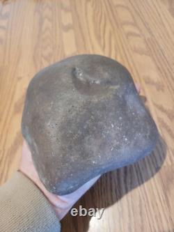 Brown Mortar & Pestle Native American Stone Rock Art, Artifacts, Tools