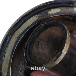 C1900 silver mounted Horse Hoof Inkwell Rowland Ward