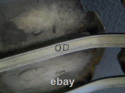 COLLECTIBLE Early DON LUCAS Southwestern Turquoise Sterling Silver Leaf Bracelet