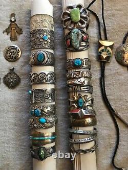 Collection of Native American Jewlery