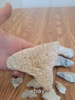Coyote / Snake + Native American Indian Stone Effigy Rock Art, Artifacts, Tools