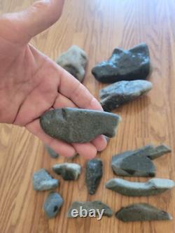 Coyote, Snakes, Fish Native American Indian Stone Effigy Art, Artifacts, Tools