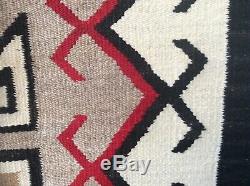 Crystal Navajo Rug Blanket Native American Old Early