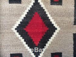 Crystal Navajo Rug Blanket Native American Old Early