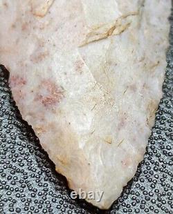 Dalton Arrowhead with C. O. A, Early Archaic 10,000 9200 B. P. Illinois