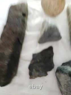 Discovered Lot Indian Artifact early stone tools relics knife pestle OC CA