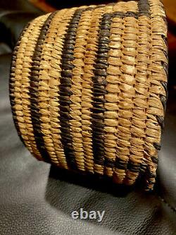 EARLY 1900's, Native American Pima, Papago Basket 5 3/4 X 4 High