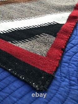 EARLY ANTIQUE NAVAJO RUG GANADO DIAMOND NATIVE AMERICAN c 1920 1930 69 X 39