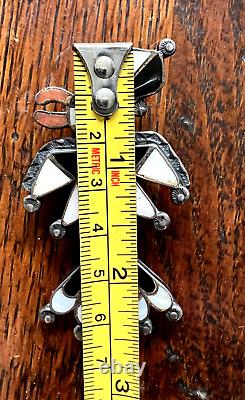 EARLY FRANK VACIT THUNDERBIRD bolo turquoise multi-stone CG WALLACE ERA ZUNI