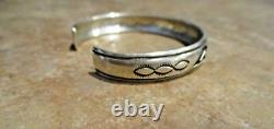 EARLY Old Signature TOMMY SINGER (d.) Sterling Silver PATTERN DESIGN Bracelet